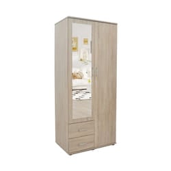 Meublorama RU-MARC-6905-2*2C/63KG armadio/guardaroba per camera da letto 1 ripiani 2 porta/porte