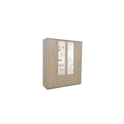 Meublorama RU-MARC-6925-2*2C/123KG armadio/guardaroba per camera da letto 8 ripiani 4 porta/porte