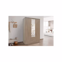 Meublorama RU-MARC-6915-2*2C/91KG armadio/guardaroba per camera da letto 5 ripiani 3 porta/porte - Vista aggiuntiva 2