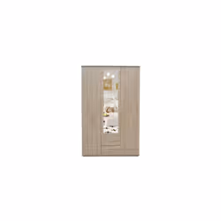 Meublorama RU-MARC-6915-2*2C/91KG armadio/guardaroba per camera da letto 5 ripiani 3 porta/porte - Vista aggiuntiva 5