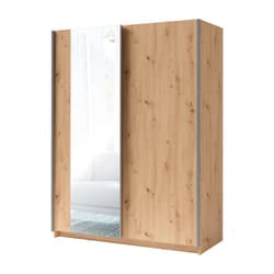 Meublorama MK-GOZO-GZ-R20315_R20315-III11-B*3C/145KG armadio/guardaroba per camera da letto 4 ripiani 2 porta/porte
