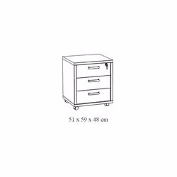 Meublorama NT-PRONTO-PRO1BS*1C/32KG libreria soggiorno - Vista aggiuntiva 3