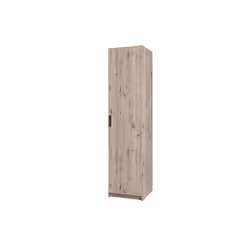 Meublorama MK-SNOW II-SW-R20154_R20154-01-B*1C/44KG armadio/guardaroba per camera da letto 1 ripiani 1 porta/porte