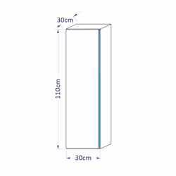 Meublorama FH-GS11-B*1C/14,8KG arredo bagno - Vista aggiuntiva 3