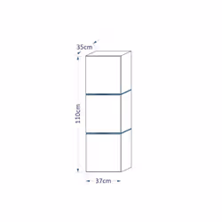 Meublorama FH-GS14-B*1C/23KG arredo bagno - Vista aggiuntiva 3