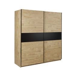 Meublorama NT-CLARA-CLAS20*5C/180KG armadio/guardaroba per camera da letto 4 ripiani 2 porta/porte