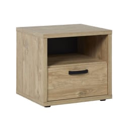 Meublorama NT-CASPER-CASNT*1C/23KG comodino 1 cassetto/cassetti Marrone