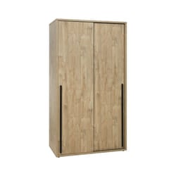 Meublorama NT-CASPER-CASS12*4C/146KG armadio/guardaroba per camera da letto 4 ripiani 2 porta/porte