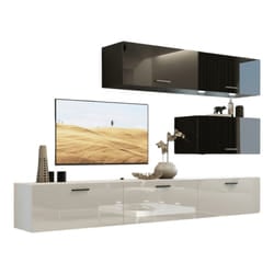 Meublorama FH-C25-25-HG-BW-3+4-SQUERE-RGB*7C/83KG armadio soggiorno