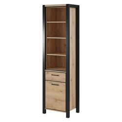 Meublorama DS-HA-AKTIV-24TWLK05+LED-25MTBI49*3C/61KG credenza per soggiorno 1 porta/porte