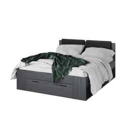 Meublorama HA-GALAXY-GRIS-24CBEA51*2C/127KG letto