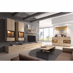 Meublorama HA-BAROS-24E0BM26+LED-23000002*3C/43KG credenza per soggiorno 2 porta/porte - Vista aggiuntiva 6