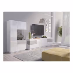 Meublorama DS-HA-SILKE-2484GY40*2C/73KG supporto TV e sistema audio 6 cassetto/cassetti - Vista aggiuntiva 3