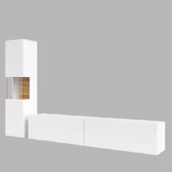 Meublorama DL-HA-AVA-249NLM05-40*2C/52KG credenza per soggiorno 2 porta/porte - Vista aggiuntiva 4