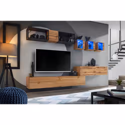 Meublorama AM-SWITCH-WT SW RTV 2*1C/21KG armadio soggiorno - Vista aggiuntiva 4