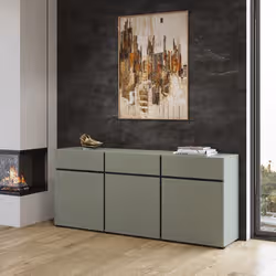 Meublorama HA-CROSS-24GWMY43*2C/67KG credenza per soggiorno 3 porta/porte - Vista aggiuntiva 2