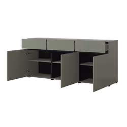 Meublorama HA-CROSS-24GWMY43*2C/67KG credenza per soggiorno 3 porta/porte - Vista aggiuntiva 3