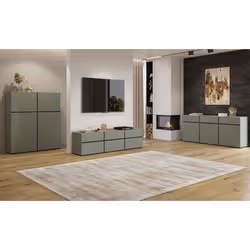 Meublorama HA-CROSS-24GWMY43*2C/67KG credenza per soggiorno 3 porta/porte - Vista aggiuntiva 6