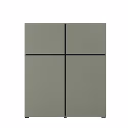 Meublorama HA-CROSS-24GWMY76*2C/63KG credenza per soggiorno 4 porta/porte - Vista aggiuntiva 6