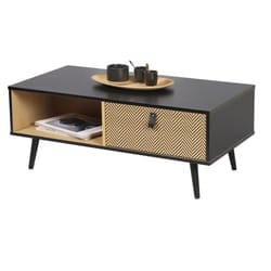 Meublorama FD-151328*1C/19KG tavolino da caffè, comodino e consolle da soggiorno Forma rettangolare