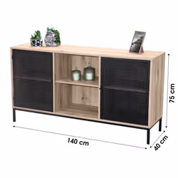 Meublorama FD-151314*1C/33KG credenza per soggiorno 2 porta/porte - Vista aggiuntiva 2