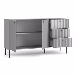 Meublorama MK-IRIS-IR-U12190/U12190-03-B*2C/52KG credenza per soggiorno 2 porta/porte - Vista aggiuntiva 3