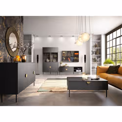 Meublorama MK-MOND-MJ-U12007/U12007-08-B*1C/26KG supporto TV e sistema audio - Vista aggiuntiva 2