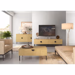 Meublorama MK-MOND-MJ-R20508/R20508-01-B-*3C/51KG credenza per soggiorno 2 porta/porte - Vista aggiuntiva 2