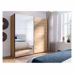 Meublorama MK-ARSALA-A3-R20315/R20315-III-11-B*5C/179KG armadio/guardaroba per camera da letto 4 ripiani 2 porta/porte - Vista aggiuntiva 3