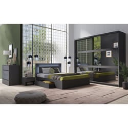 Meublorama MK-FINO-F1-U12012_U12012-27+12+23+52+SOM180-B*14C/382KG set di mobili per la camera da letto