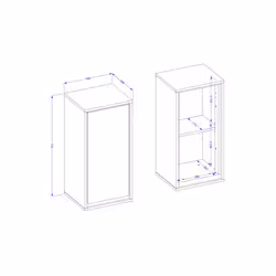 Meublorama HA-IRVINE-30CWNP03*1C/17KG arredo bagno - Vista aggiuntiva 5
