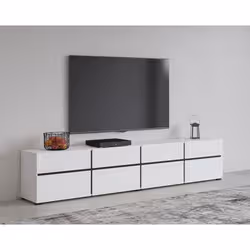 Meublorama HA-CROSS-249WMY40*2C/59KG supporto TV e sistema audio 4 cassetto/cassetti - Vista aggiuntiva 2