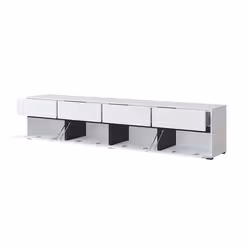 Meublorama HA-CROSS-249WMY40*2C/59KG supporto TV e sistema audio 4 cassetto/cassetti - Vista aggiuntiva 3