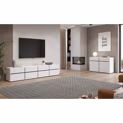 Meublorama HA-CROSS-249WMY40*2C/59KG supporto TV e sistema audio 4 cassetto/cassetti - Vista aggiuntiva 4