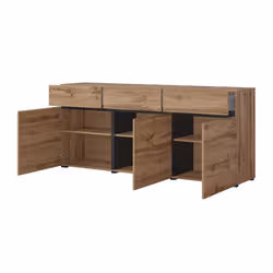 Meublorama HA-CROSS-24N6MY43*2C/67KG credenza per soggiorno 3 porta/porte - Vista aggiuntiva 4