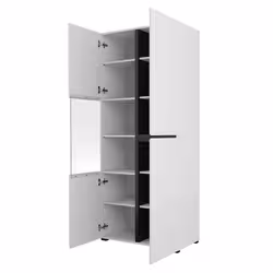 Meublorama HA-CROSS-249WMY12+LED-21000002*3C/72KG credenza per soggiorno 2 porta/porte - Vista aggiuntiva 3