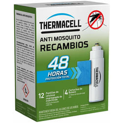 Thermacell - Sostituzione anti -zanzare Themacell 48 ore (12 pillole, cartuccia a 4 butano)