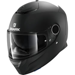 Shark Spartan Blank Mat casco, nero, dimensione XS per uomo