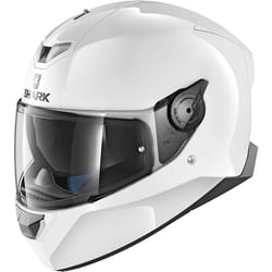Shark Skwal 2 Blank Casco LED, bianco, dimensione XS per uomo