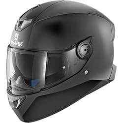 Shark Skwal 2 Blank Mat Casco LED, nero, dimensione XS per uomo