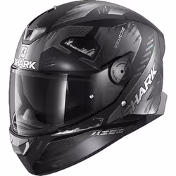 Shark Skwal 2.2 Venger Casco, nero-grigio, dimensione XL per uomo
