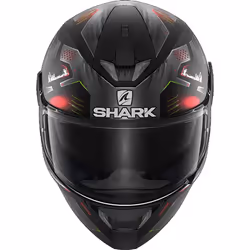 Shark Skwal 2.2 Venger Casco, nero-rosso, dimensione XS per uomo
