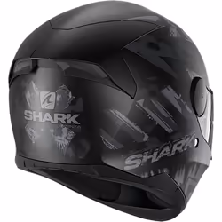 Shark D-Skwal 2 Penxa Casco, nero-grigio, dimensione XS per uomo
