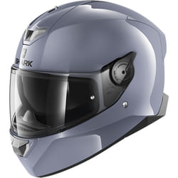 Shark Skwal 2 Blank Casco LED, grigio, dimensione XS per uomo