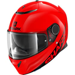 Shark Spartan Blank casco, rosso, dimensione XS per uomo