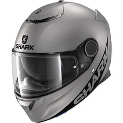 Shark Spartan Blank Mat casco, argento, dimensione XS per uomo