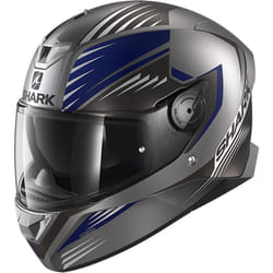 Shark Skwal 2 Hallder Casco, grigio, dimensione S per uomo