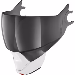 Shark Evojet Set di tende visor e chin, grigio-bianco per uomo