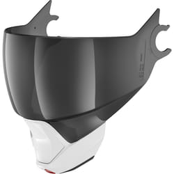 Shark Evojet Set di tende visor e chin, grigio-bianco per uomo