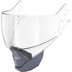 Shark Evojet Set di tende Visor Chin, grigio-trasparente per uomo